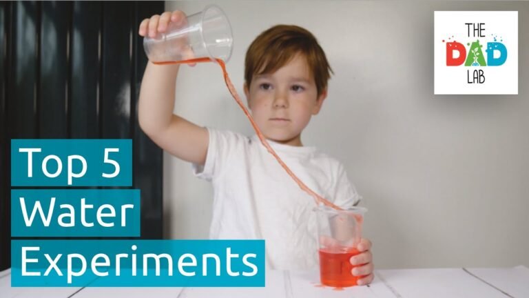 5 Amazing Science Tricks with Water to Do At Home | Kids Science