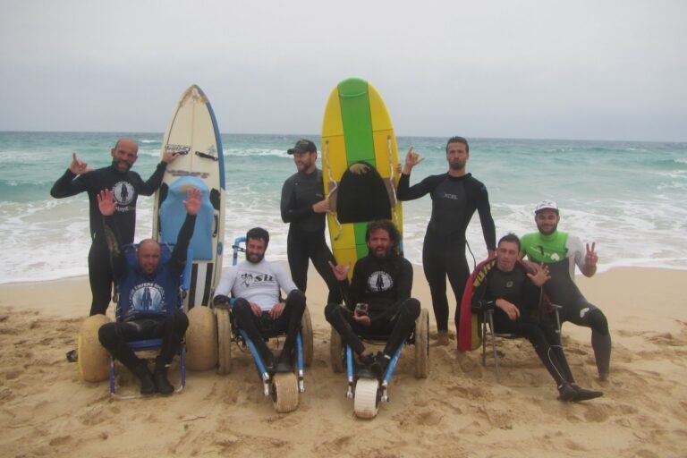 Surfers With Disabilities Compete in the Canary Islands