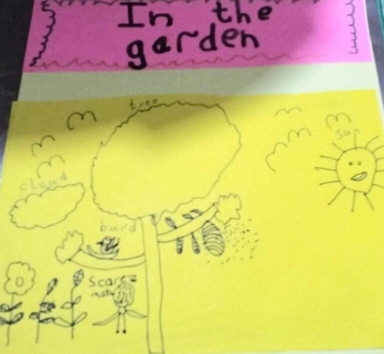 In the garden